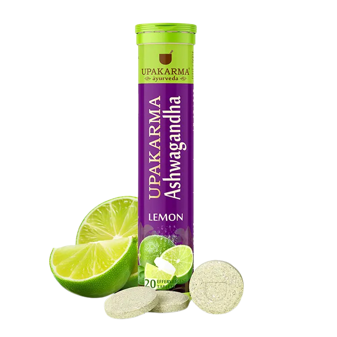 Upakarma Ashwagandha Lemon Effervercent
